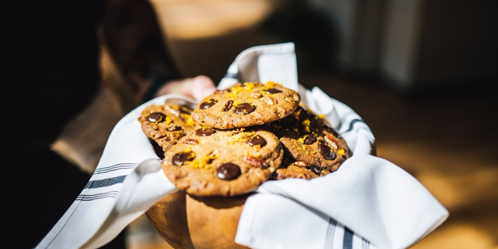 Welkomstgeschenk-koek-chocolade